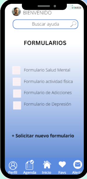 Formularios de Salud Mental